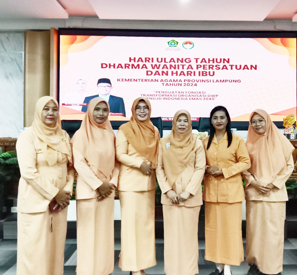 Hadir Pada HUT DWP dan Hari Ibu, Ketua DWP Kankemenag Tulang Bawang Serukan Peran Perempuan dalam Membangun Keluarga dan Masyarakat