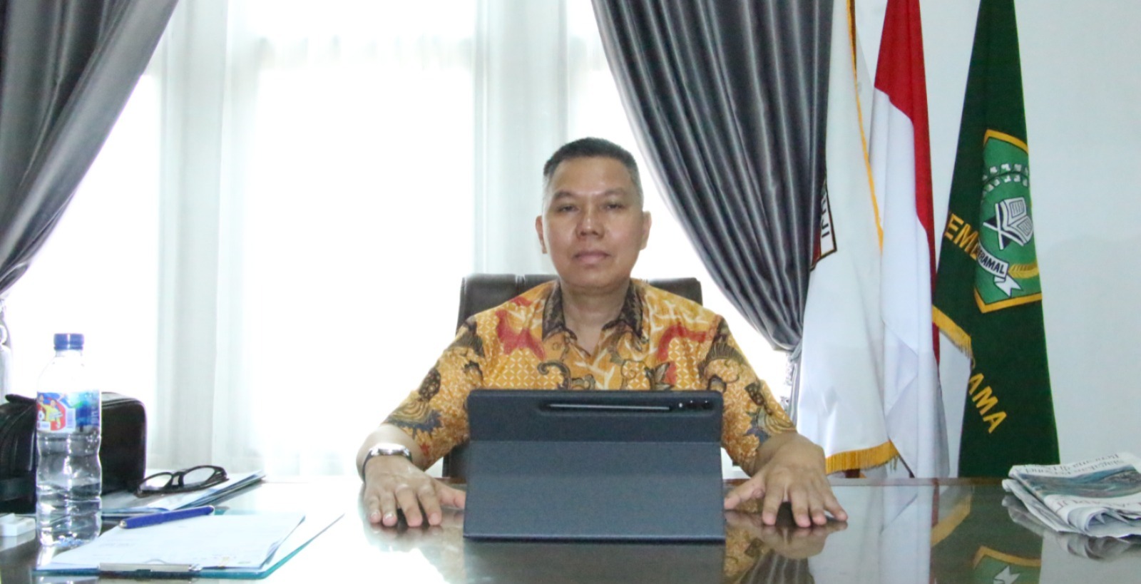 Kepala Kemenag Mesuji Ikuti Rapat Koordinasi dan Peluncuran Grand Design Badan Moderasi Beragama