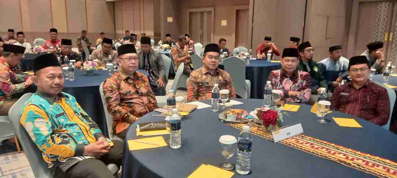 Kakankemenag Tulang Bawang Ikuti Rapat Kerja Pusat Studi Al-Qur'an LPTQ Provinsi Lampung Tahun 2024