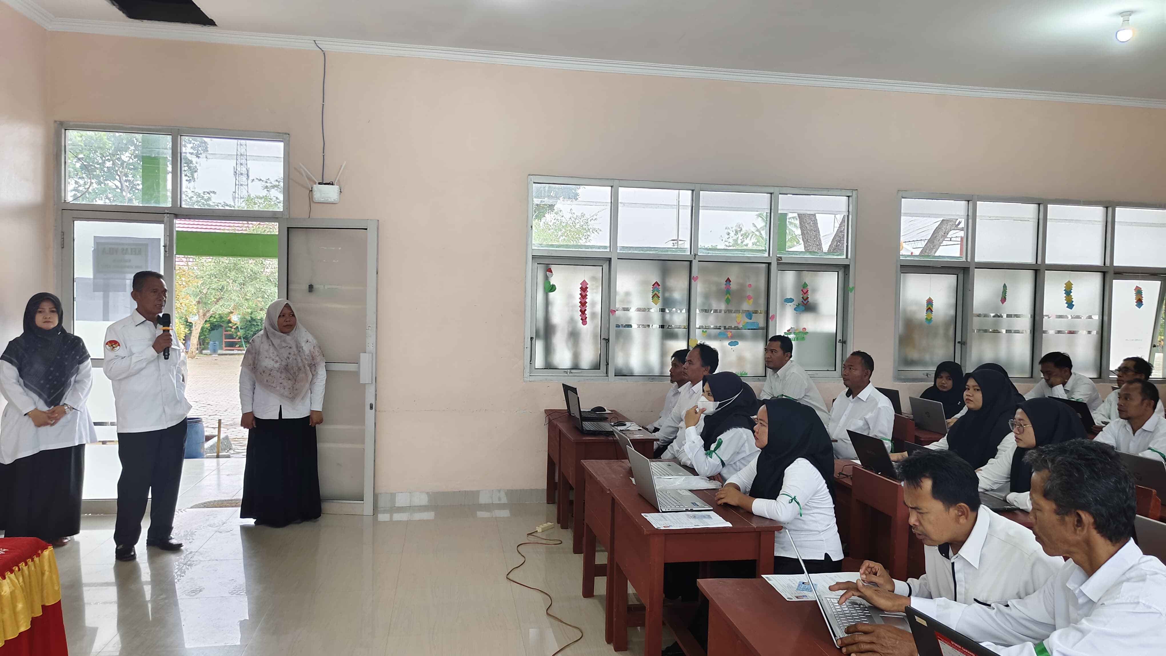 Ka.Kemenag Pesawaran Tinjau Pelaksanaan SKTT CPPPK 2024