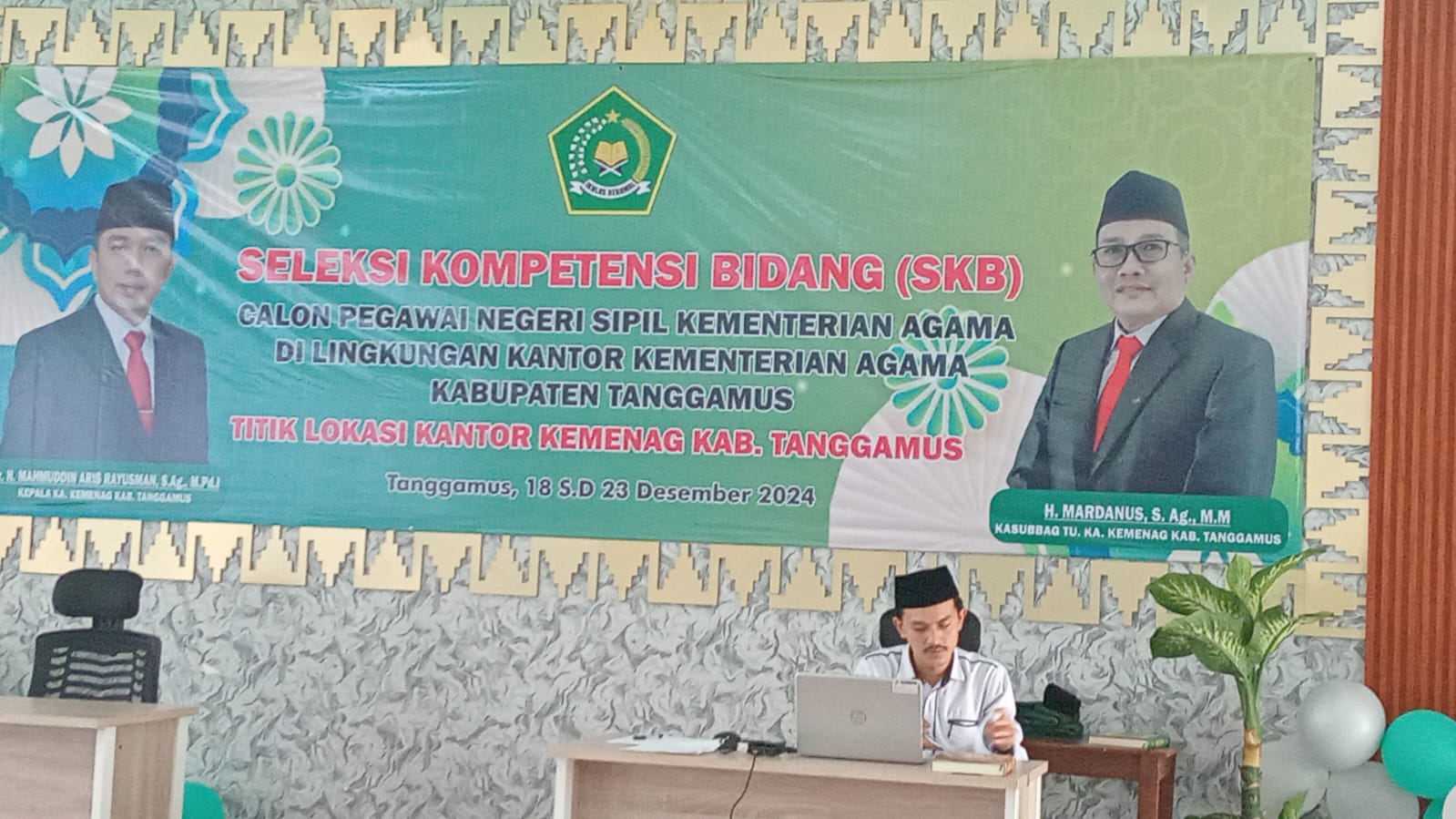 Hari Pertama SKB Kemenag Tanggamus Disambut Antusias Peserta
