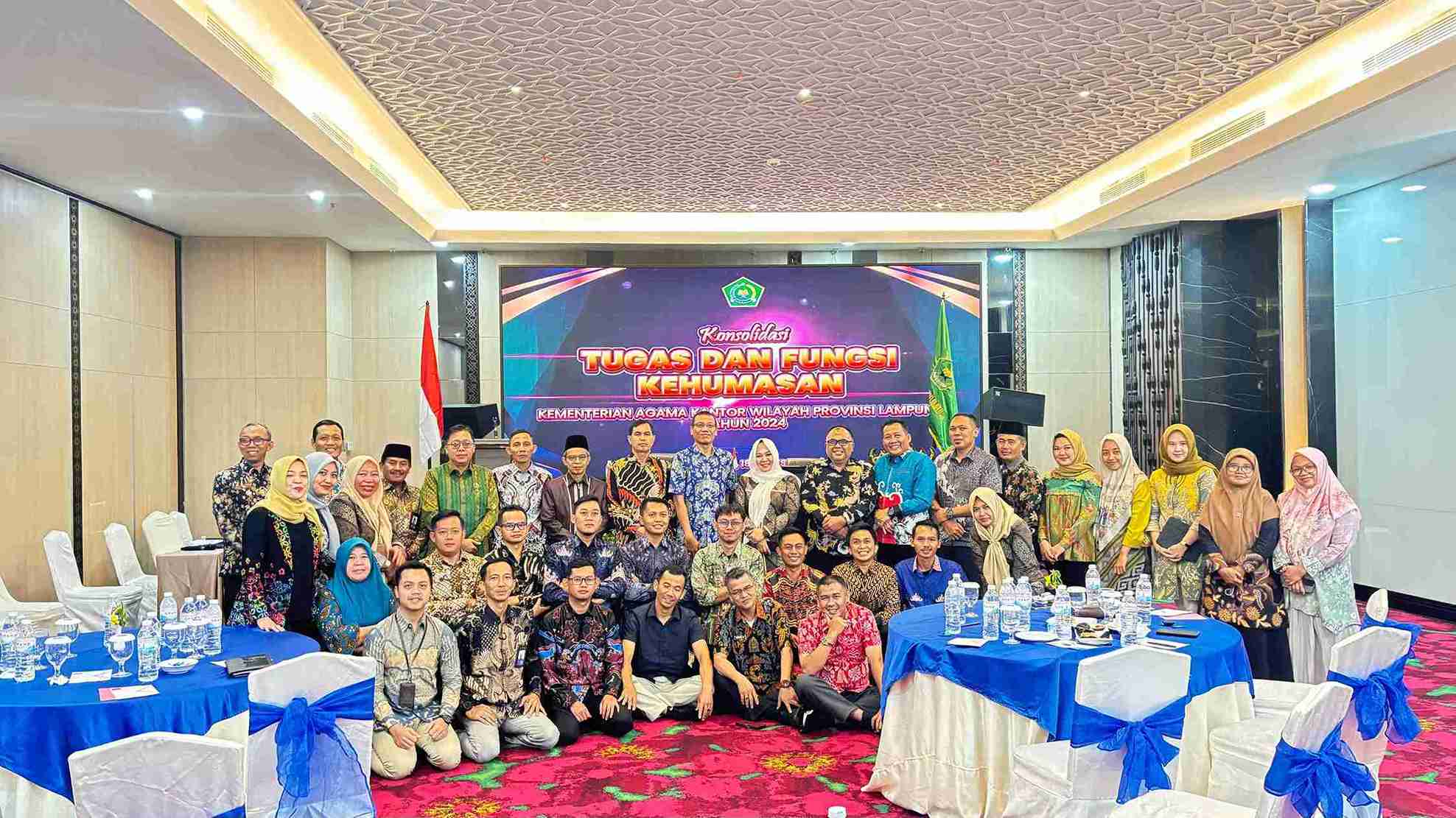Kasubbag TU Kemenag Tulang Bawang Ikuti Kegiatan Konsolidasi Tugas dan Fungsi Kehumasan Tahun 2024