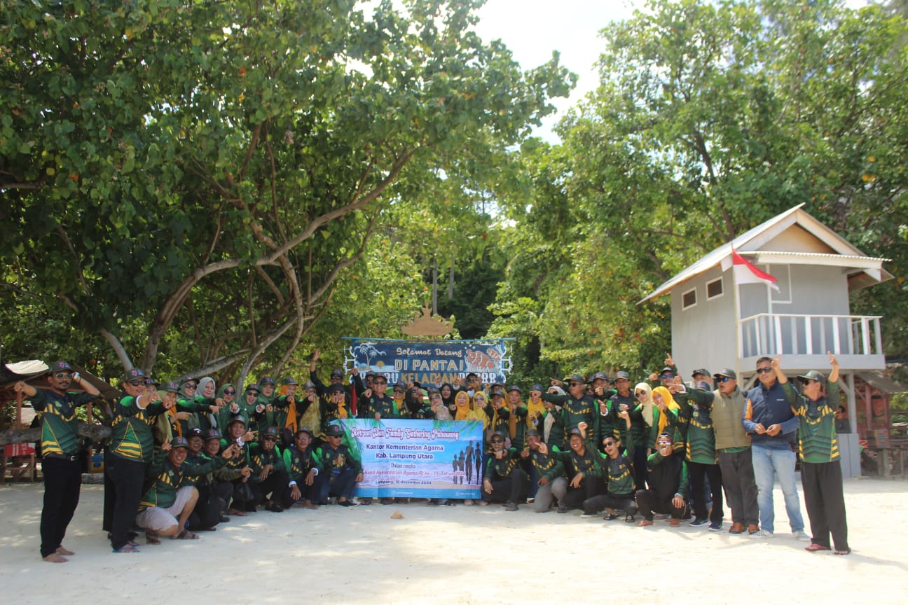 Rangkaian HAB Kemenag Ke-79, Kemenag Lampung Utara Menggelar Retreat dan Family Gathering