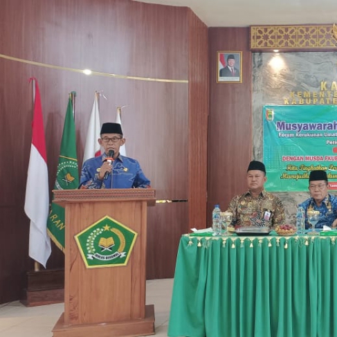 Farid Wajedi Serukan Pesan Persatuan Di MUSDA Ke-IV FKUB Kabupaten Pesawaran