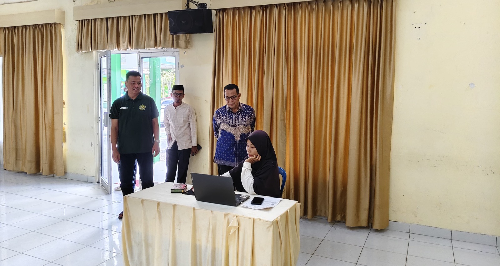 Kepala Kemenag Bandar Lampung Tinjau Pelaksanaan SKB non CAT CPNS Tahun 2024