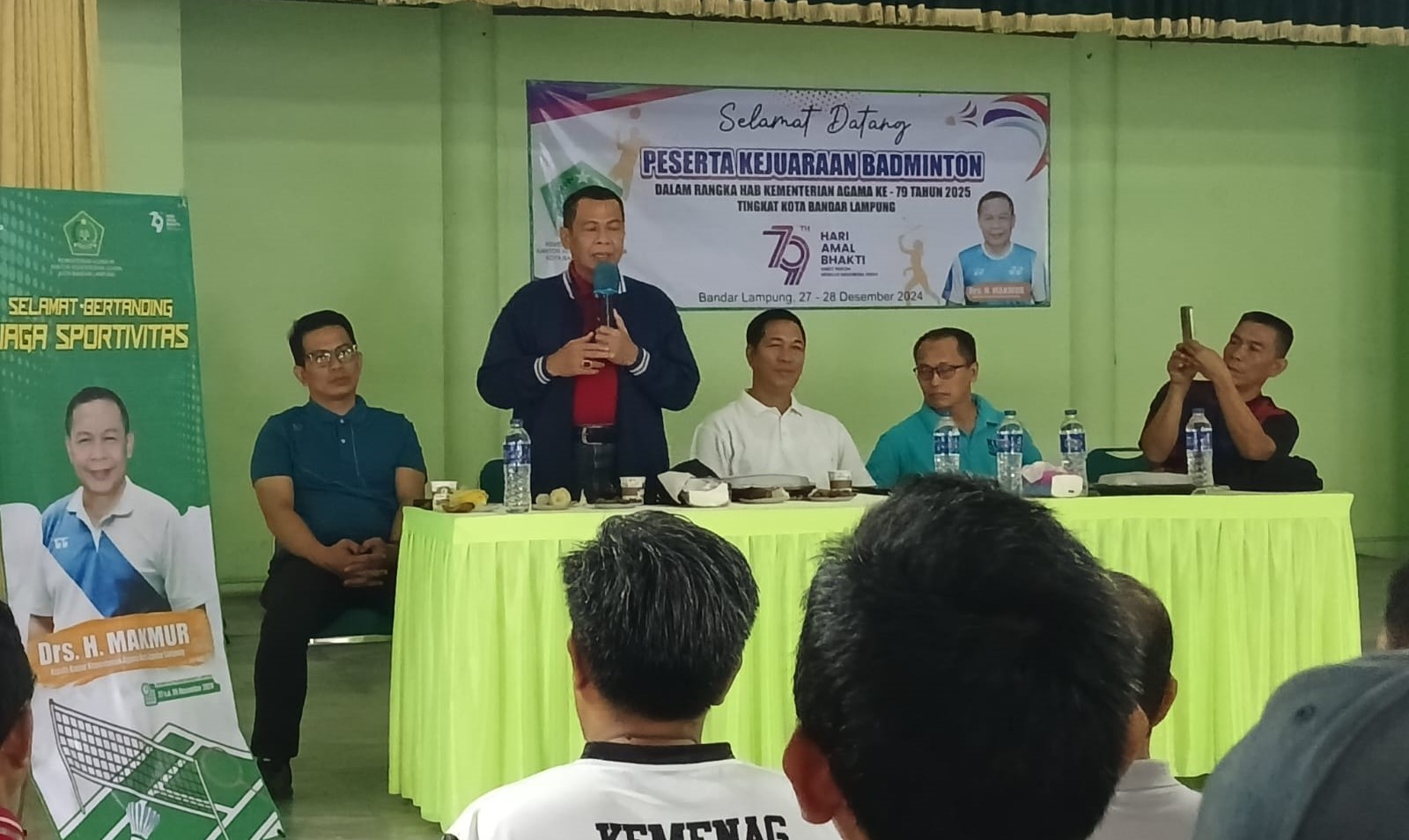 Ka KanKemenag Bandar Lampung Resmi Membuka Kegiatan Lomba dan Sosial Memeriahkan HAB ke-79