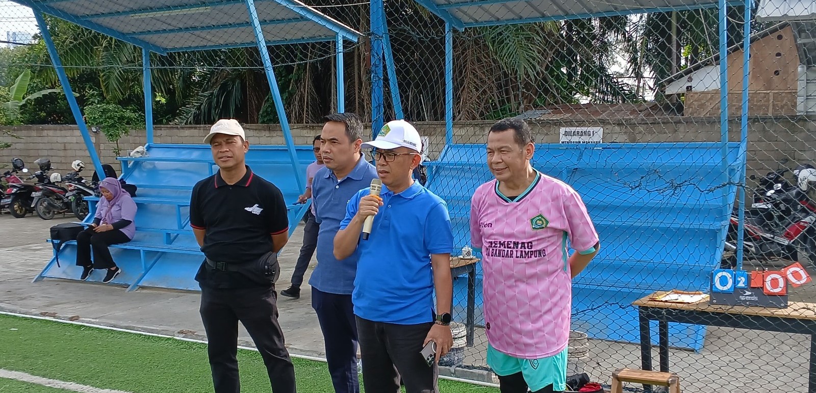 Semarak Hari Amal Bakti ke-79, Kemenag Kota Bandar Lampung Gelar Mini Soccer, Donor Darah