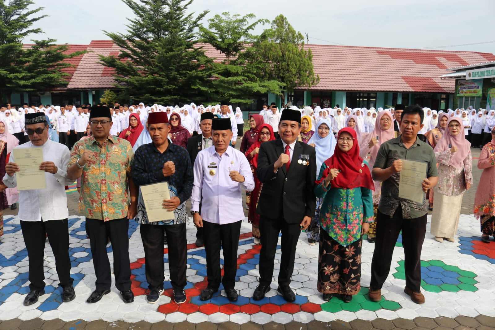 Penyerahan Satya Lencana Dalam Upacara HAB Kemenag Ke-79, Bentuk Wujud Penghargaan Kepada ASN