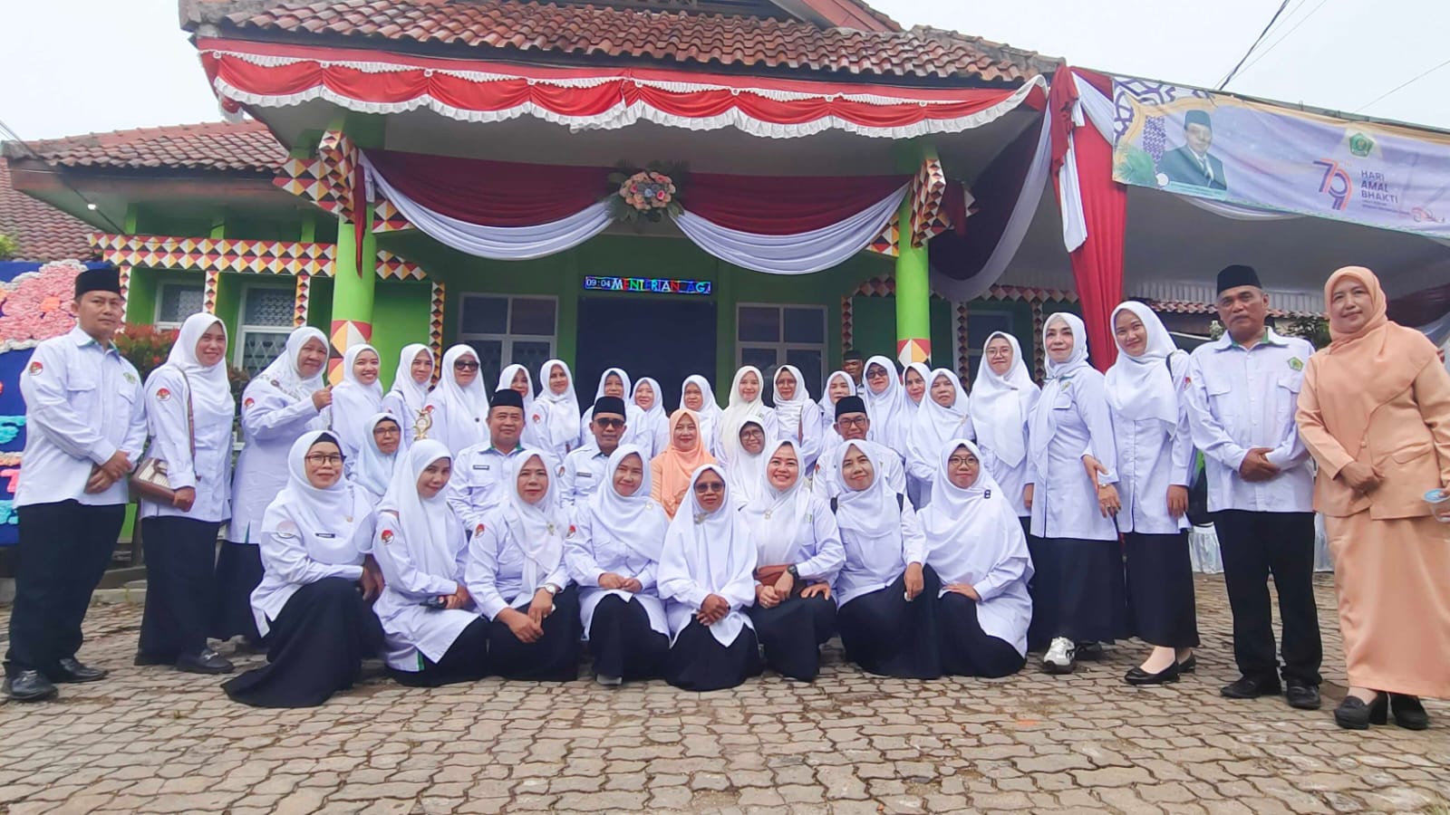 MTsN 1 Tanggamus Turut Sukseskan Upacara Hari Amal Bhakti ke-79 Kemenag RI: Wujud Komitmen Integritas dan Moderasi Beragama