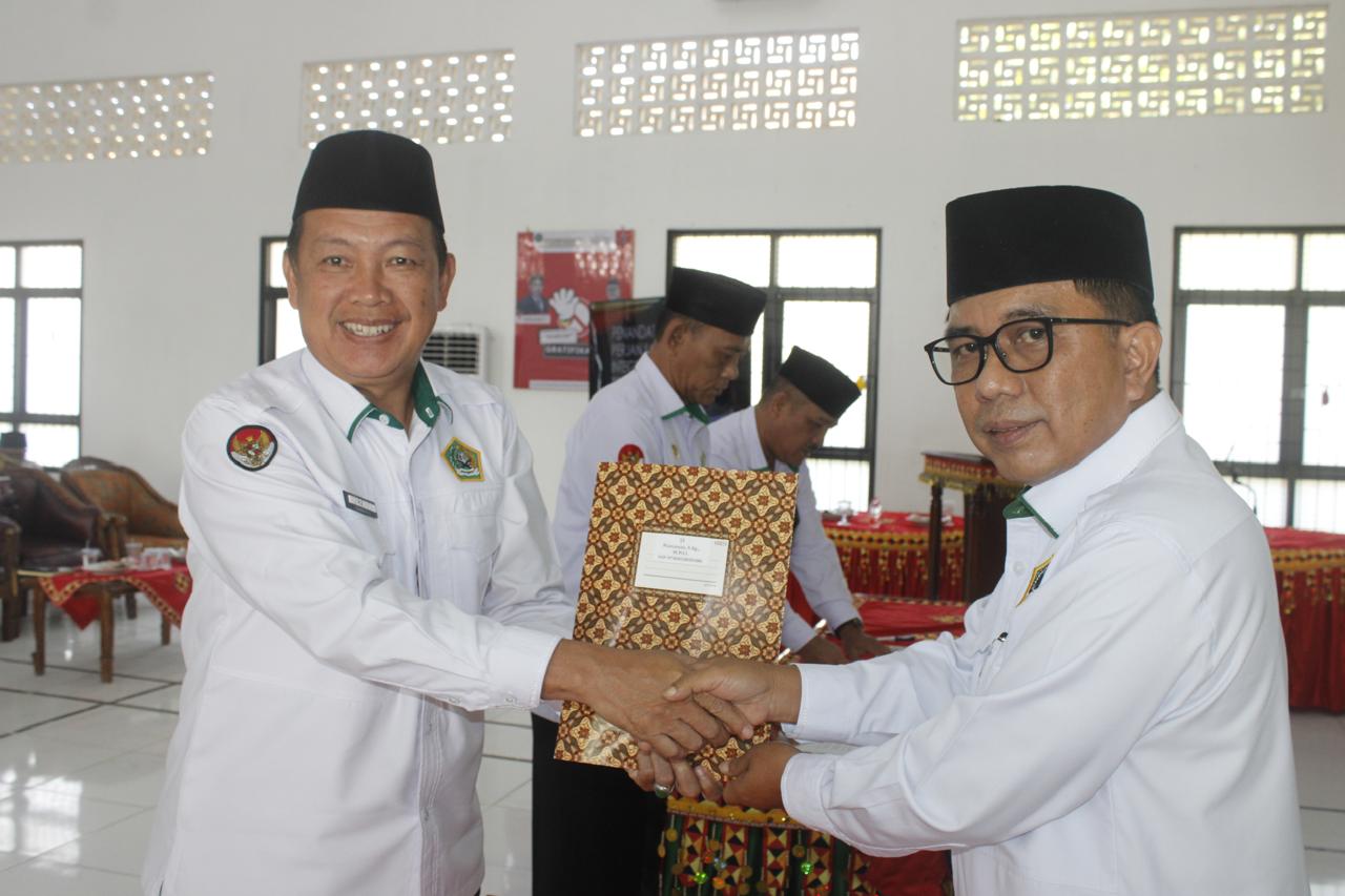 Nurzaman Hadiri Penandatanganan Perjanjian Kinerja, Pakta Integritas dan penyerahan DIPA tahun 2025