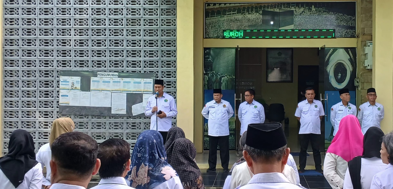 Kemenag Kota Bandar Lampung Gelar Apel, KASI Penmad: Tingkatkan Disiplin dan Ketaatan Agama