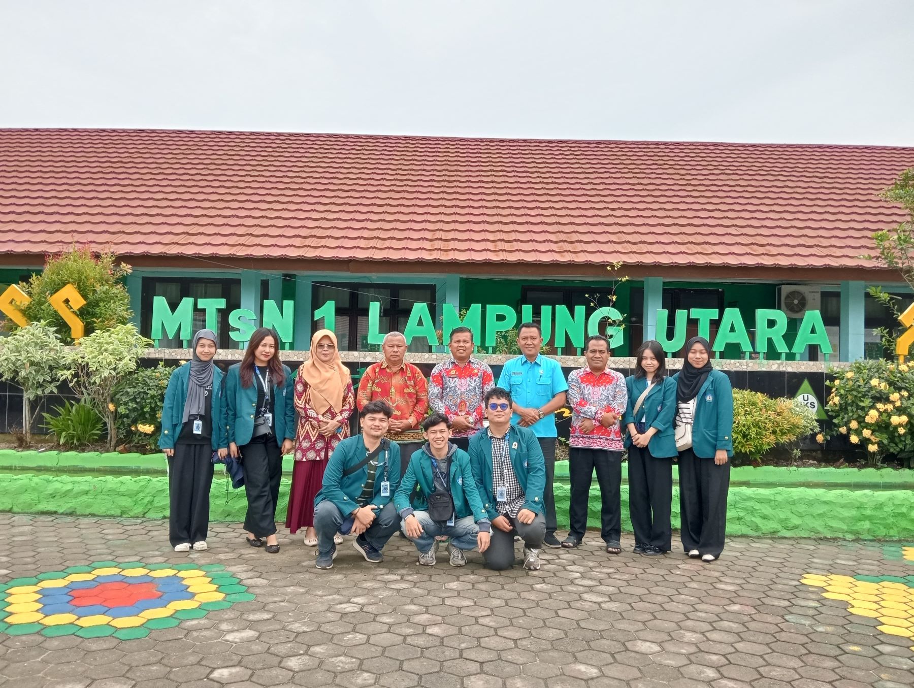 Mahasiswa KKN Universitas Lampung Laksanakan Program Sosialisasi di MTsN 1 Lampung Utara
