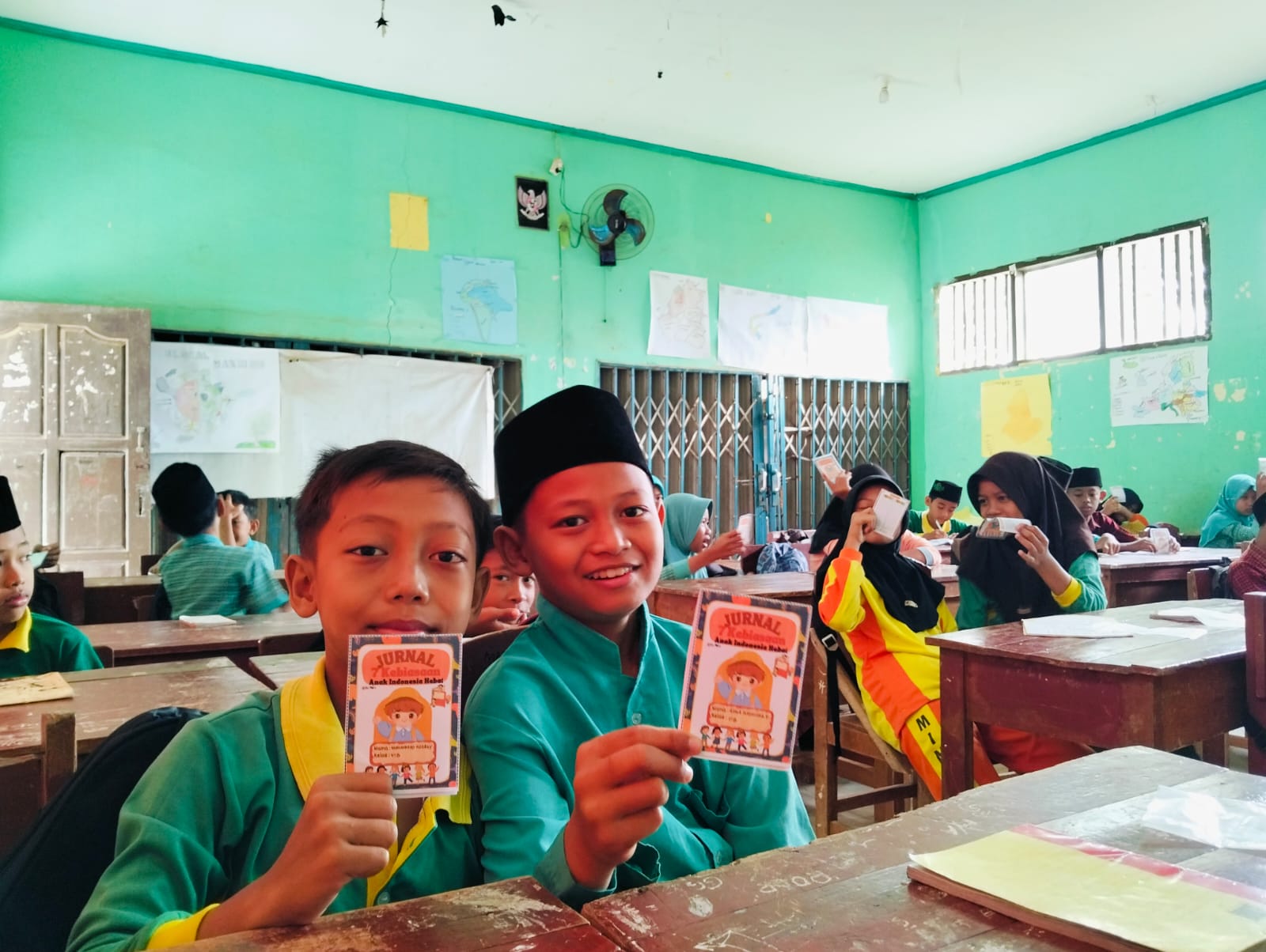 Min 1 Mesuji Terapkan 7 Kebiasaan Anak Indonesia Hebat, Diaplikasikan Dalam Buku