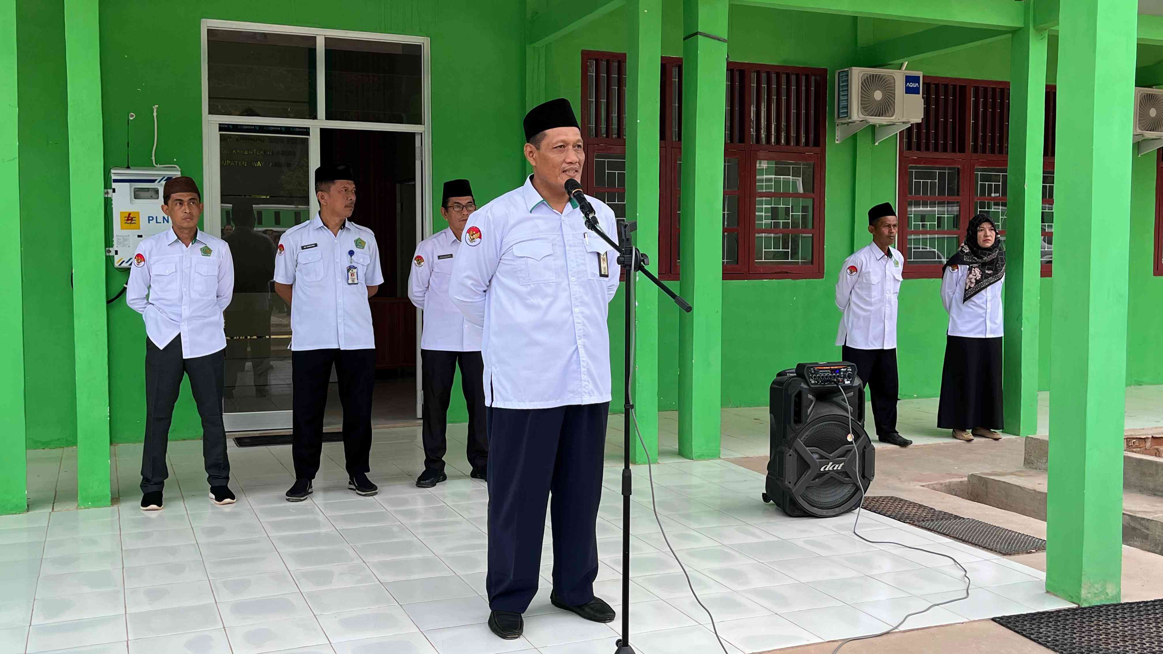 Kemenag Way Kanan Gelar Apel Rutin, Tekankan Pentingnya Nilai Keteladanan