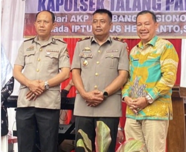 Nurzaman Hadiri Sertijab Polsek Talang Padang