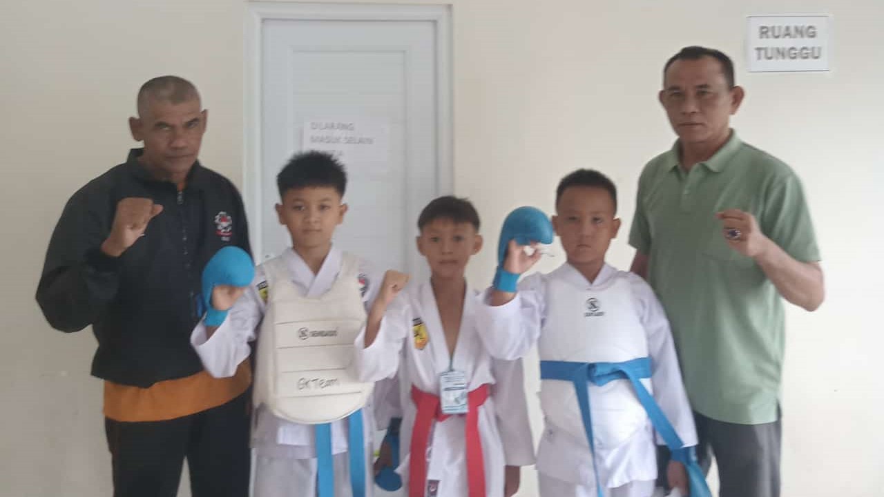 Siswa MIN 1 Tanggamus Borong Prestasi di Kejuaraan Karate Lampung