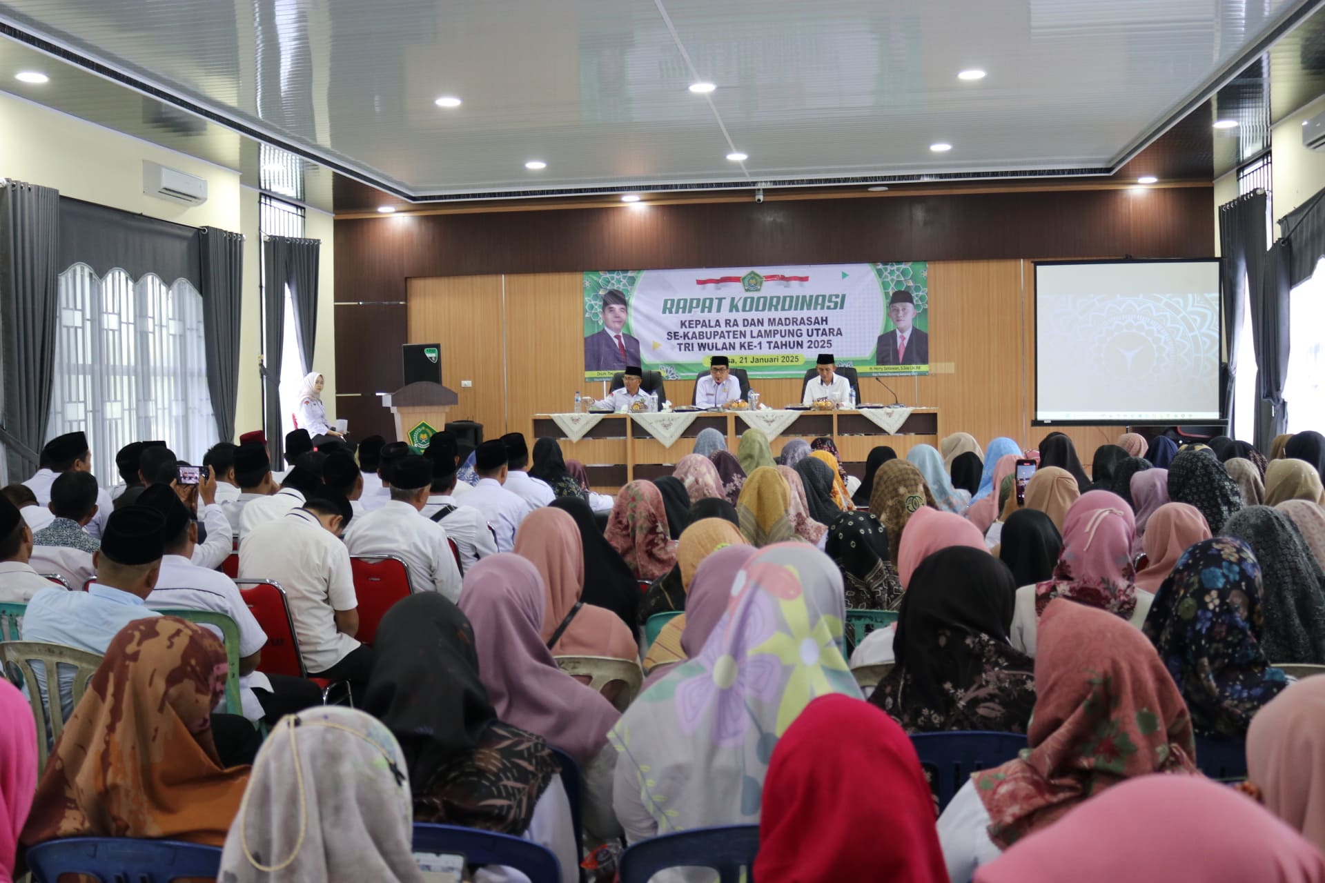 Mengawali Tahun 2025, Kasi Penmad Gelar Rakor Triwulan Ke-1 Bersama Kepala RA dan Kepala Madrasah
