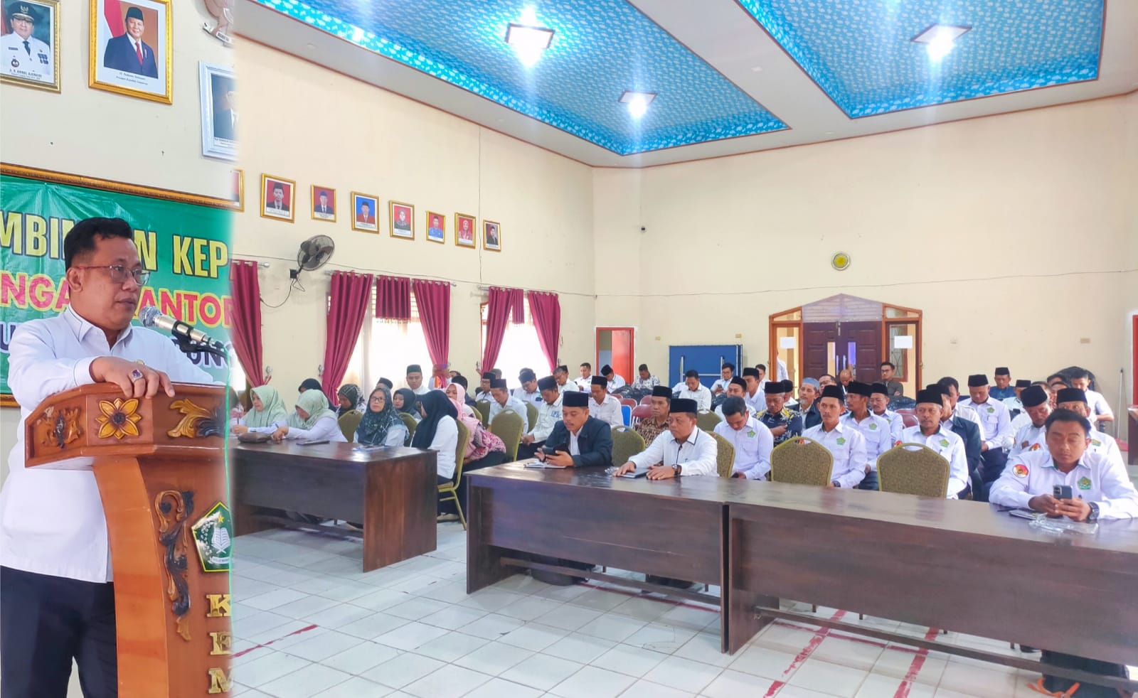 Kepala Kemenag Buka Kegiatan Pembinaan Kepala Madrasah Kabupaten Lampung Timur