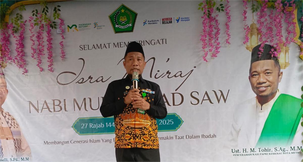 MIN 1 Bandar Lampung Gelar PHBI Isro' Mi'raj  : Membangun Generasi Islam Yang Berakhlak Mulia & Semakin Taat Dalam Ibadah