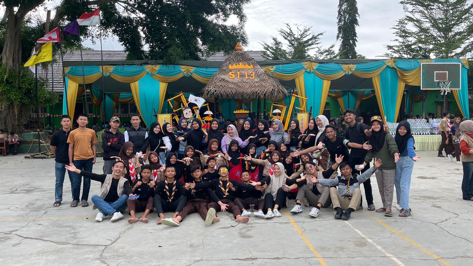 Pramuka Gasayba MTsN 2 Tanggamus Raih Juara Dalam Ajang 13Th Scouting Festival