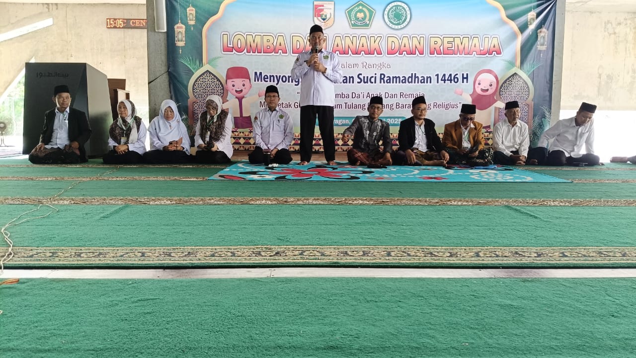 Penutupan Lomba Dai Anak dan Remaja Kabupaten Tubaba, Kepala Kemenag Sampaikan Apresiasi