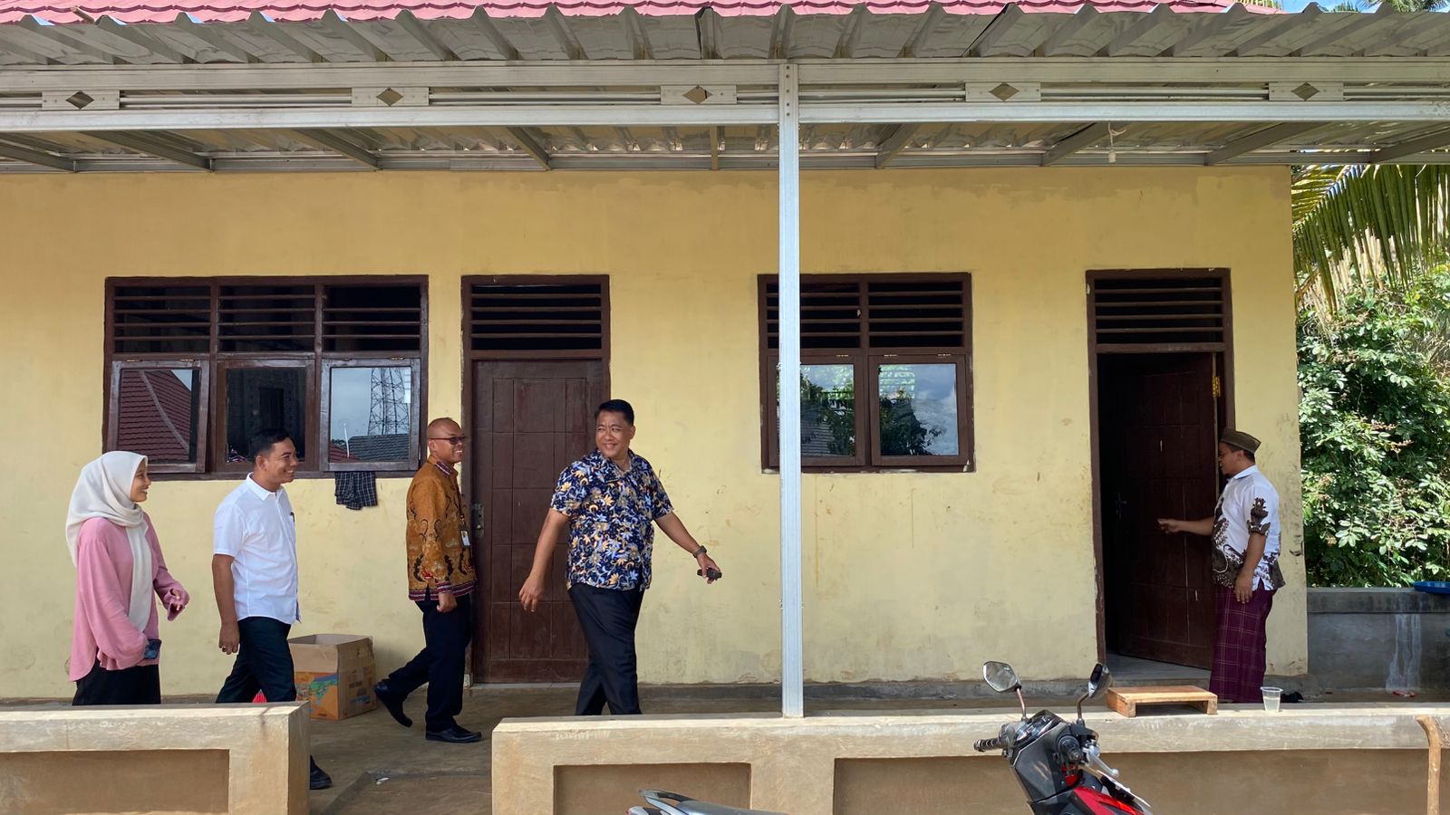 Kasi Papki Kemenag Tanggamus Monitoring Penyelenggaraan Pondok Pesantren Darul Fikri