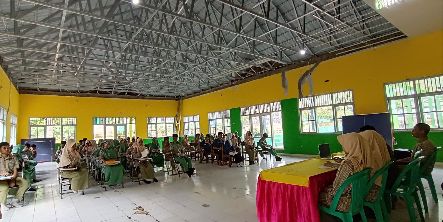 Jelang Gebyar Madrasah, OSIM MTs N 1 Way Kanan Bentuk Kepanitiaan Kegiatan