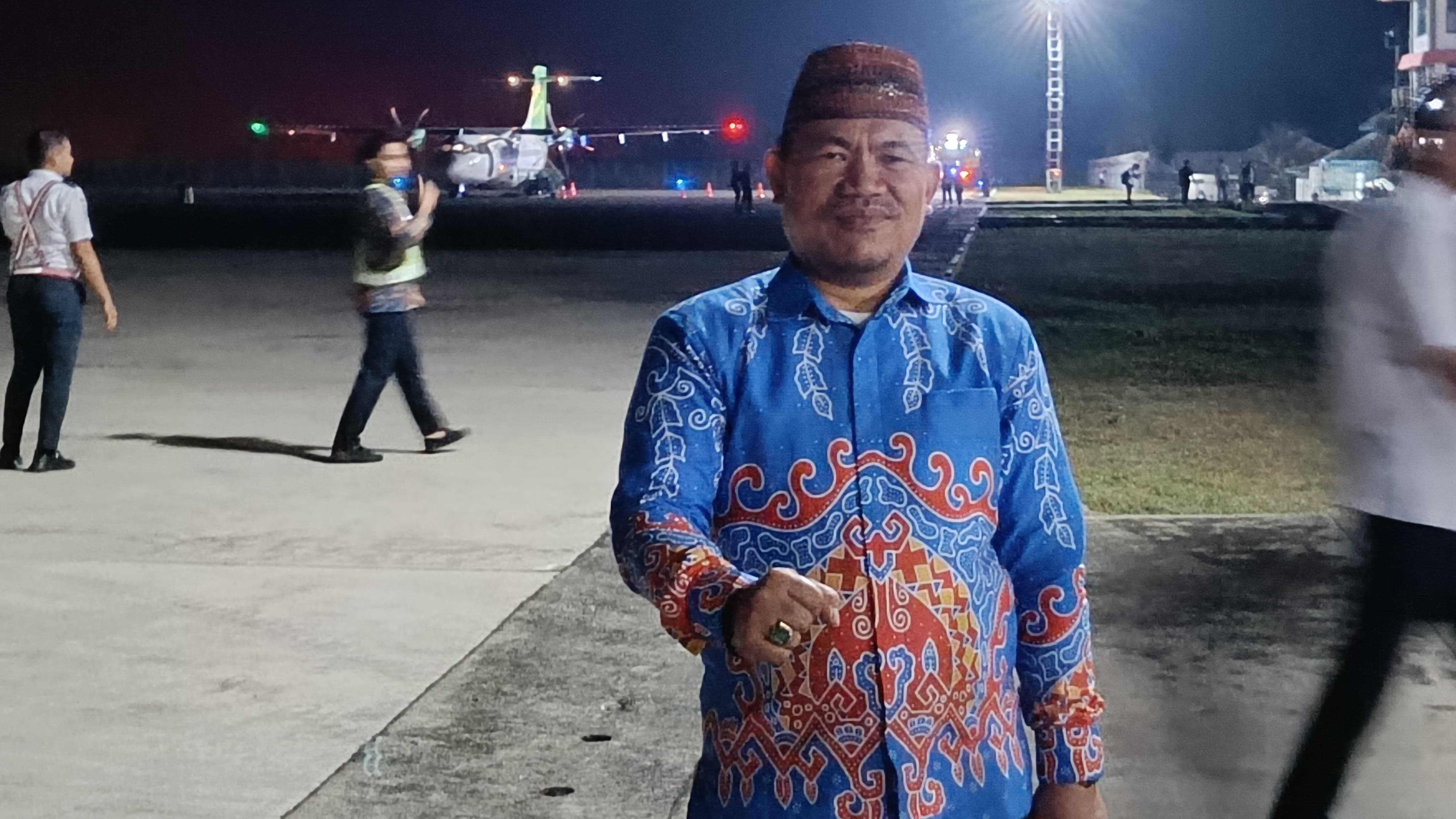 Hadiri Peresmian Rute Penerbangan Jakarta -Way Kanan, Kakankemenag Masir Ibrahim Berikan Apresiasi dan Dukungannya