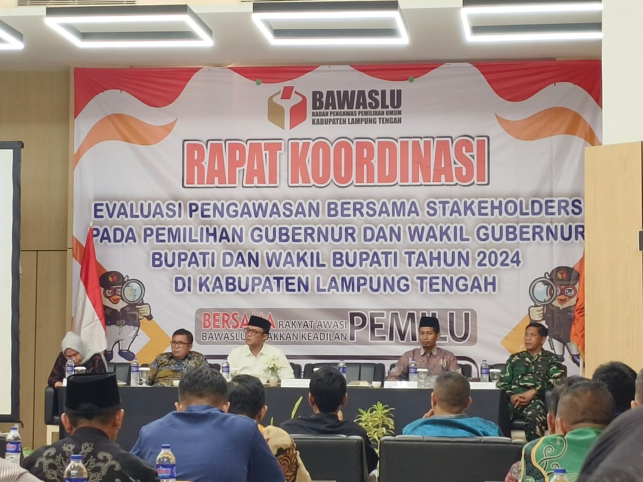 Kemenag Lamteng Hadiri Evaluasi Pilkada 2024, Apresiasi Pemilu Damai dan Berintegritas