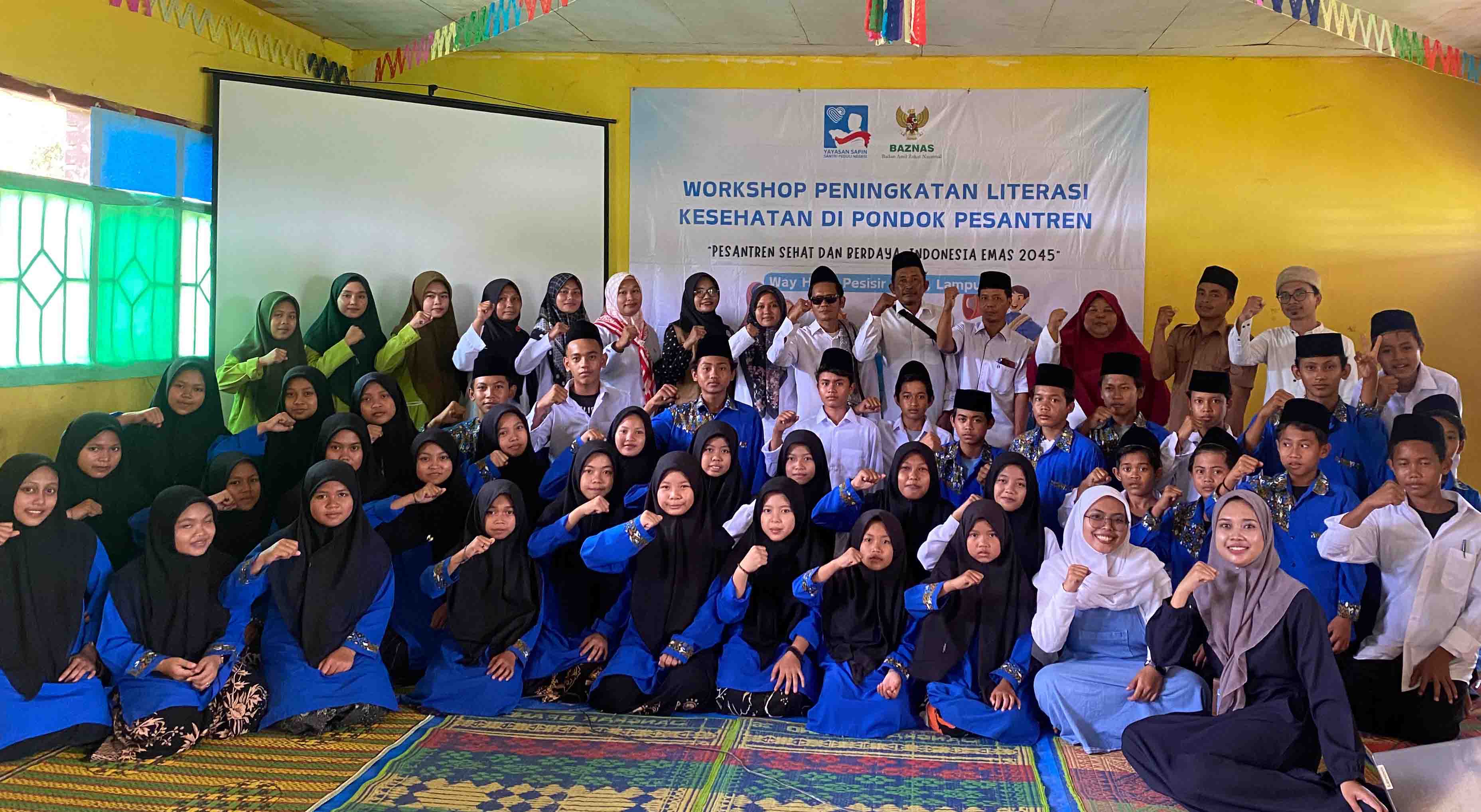 "Kolaborasi untuk Santri Sehat: Kemenag Pesisir Barat Dukung Yayasan Santri Peduli Negeri dalam Tingkatkan Literasi Kesehatan di Pesantren Al Falah Wilayah 3T Way Haru, Pesisir Barat, Lampung"