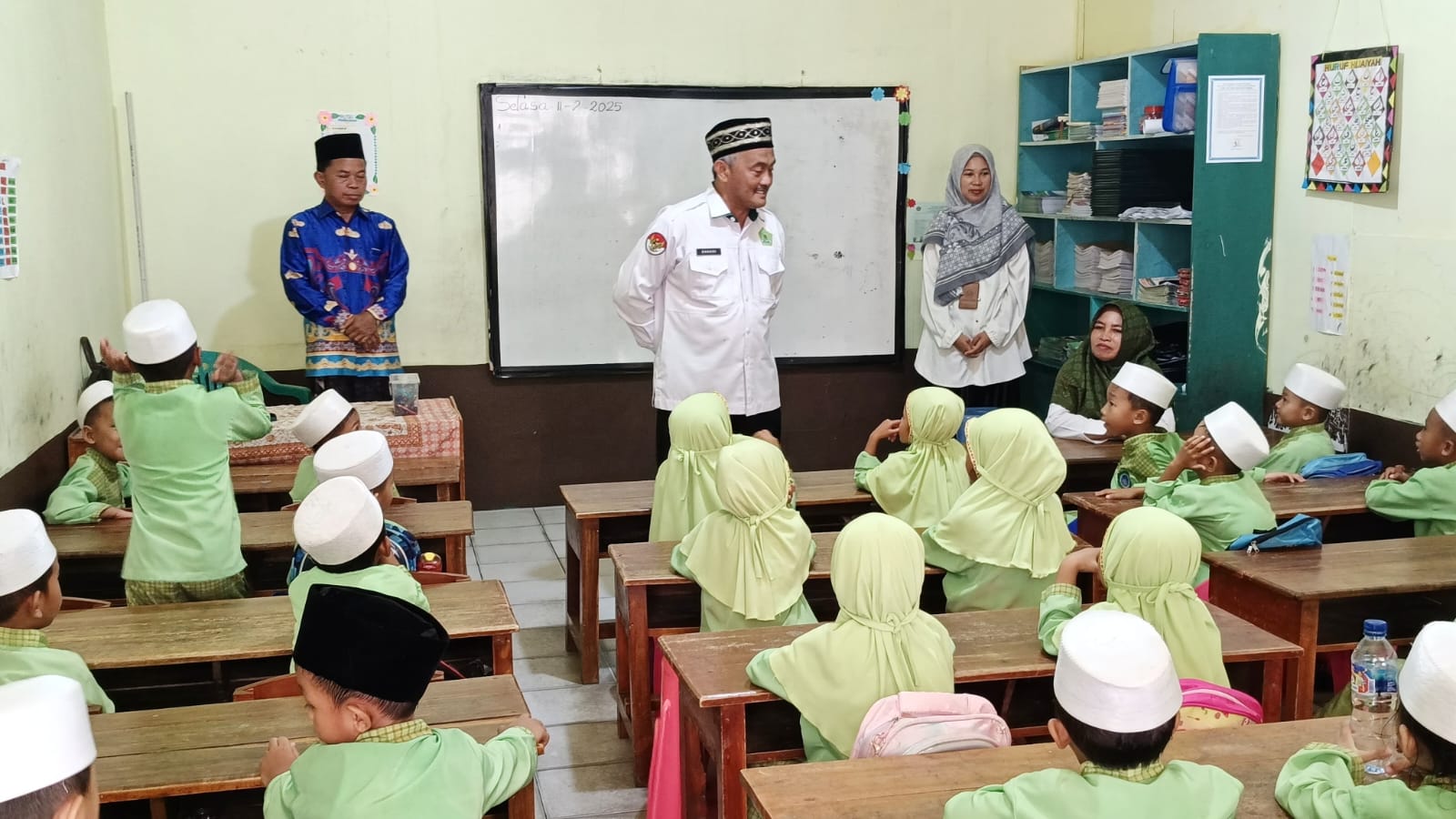 Dorong Peningkatan Kualitas Pendidikan Anak Usia Dini, Kepala Kemenag Kunjungi RA Munawaroh