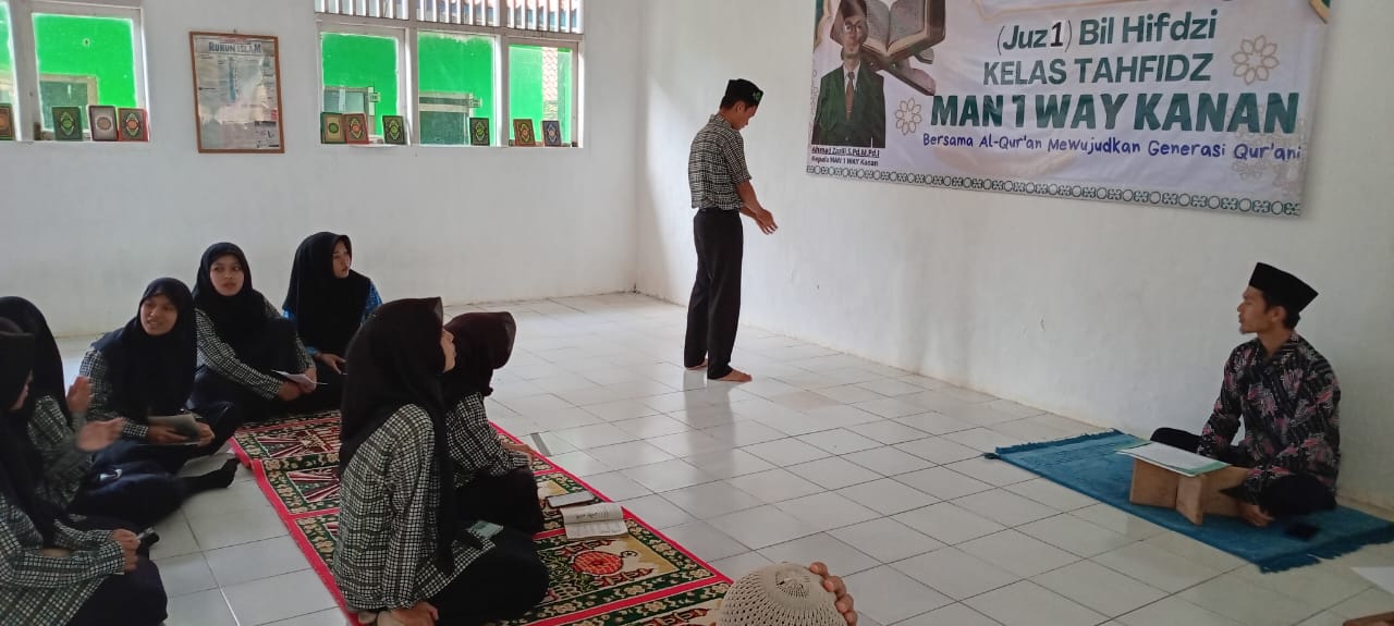 Ujian Praktek Ibadah Salah Satu Syarat Kelulusan MAN 1 Way Kanan