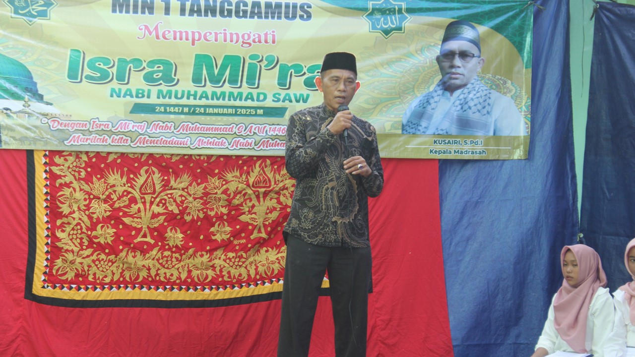 Peringatan Isra Mi'raj Nabi Muhammad SAW 1447 H di MIN 1 Tanggamus