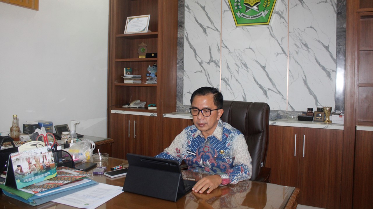 Kepala Kemenag Tanggamus Ikuti Konsinyering Indeks Harmoni Indonesia 2025