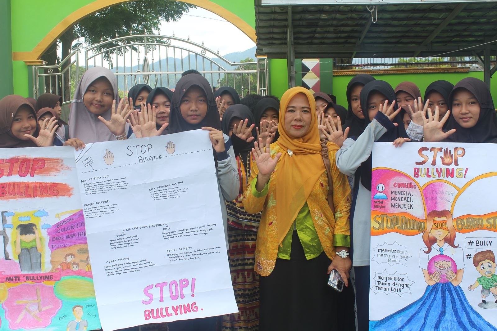 Seru! P5 Kelas 7 MTsN 1 Tanggamus Tampilkan Kreativitas & Kepedulian