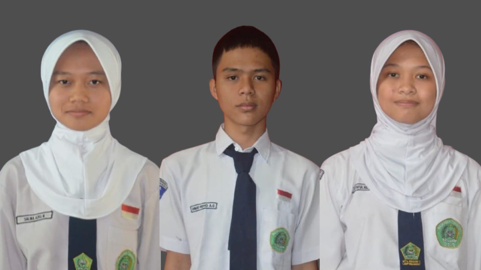 Tiga Siswa MTsN 1 Lampung Barat Torehkan Prestasi di Galaxy Science Olympiad