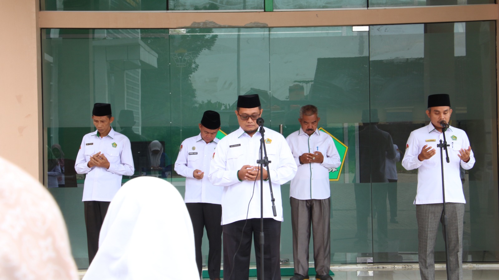 Apel Senin Pagi Kemenag Mesuji, Bahas Pelunasan Haji dan Efisiensi Kerja Jelang Ramadha