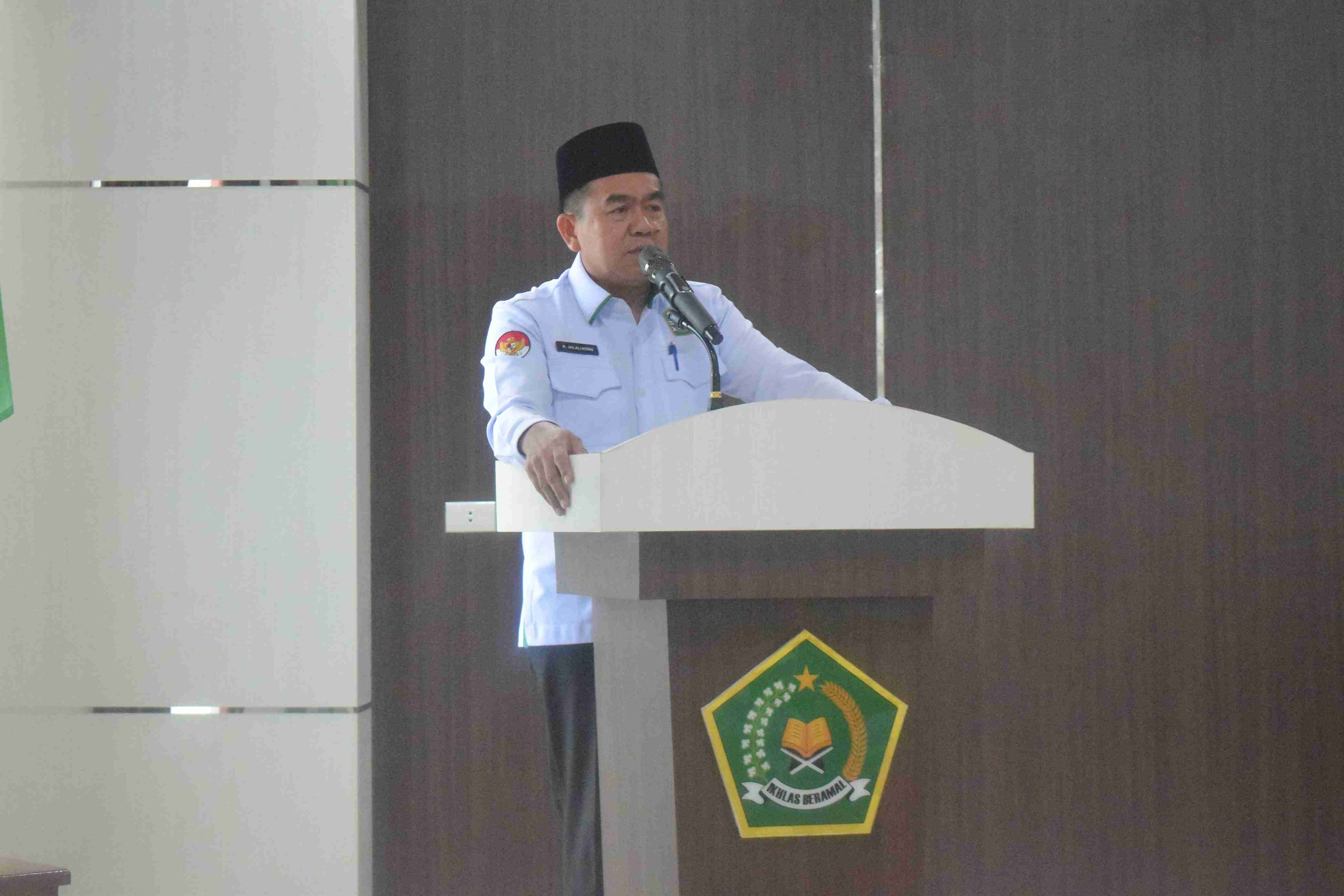 Kakankemenag Tulang Bawang Ajak Madrasah Tingkatkan Tata Kelola Madrasah yang Baik untuk Peningkatan Mutu Pendidikan