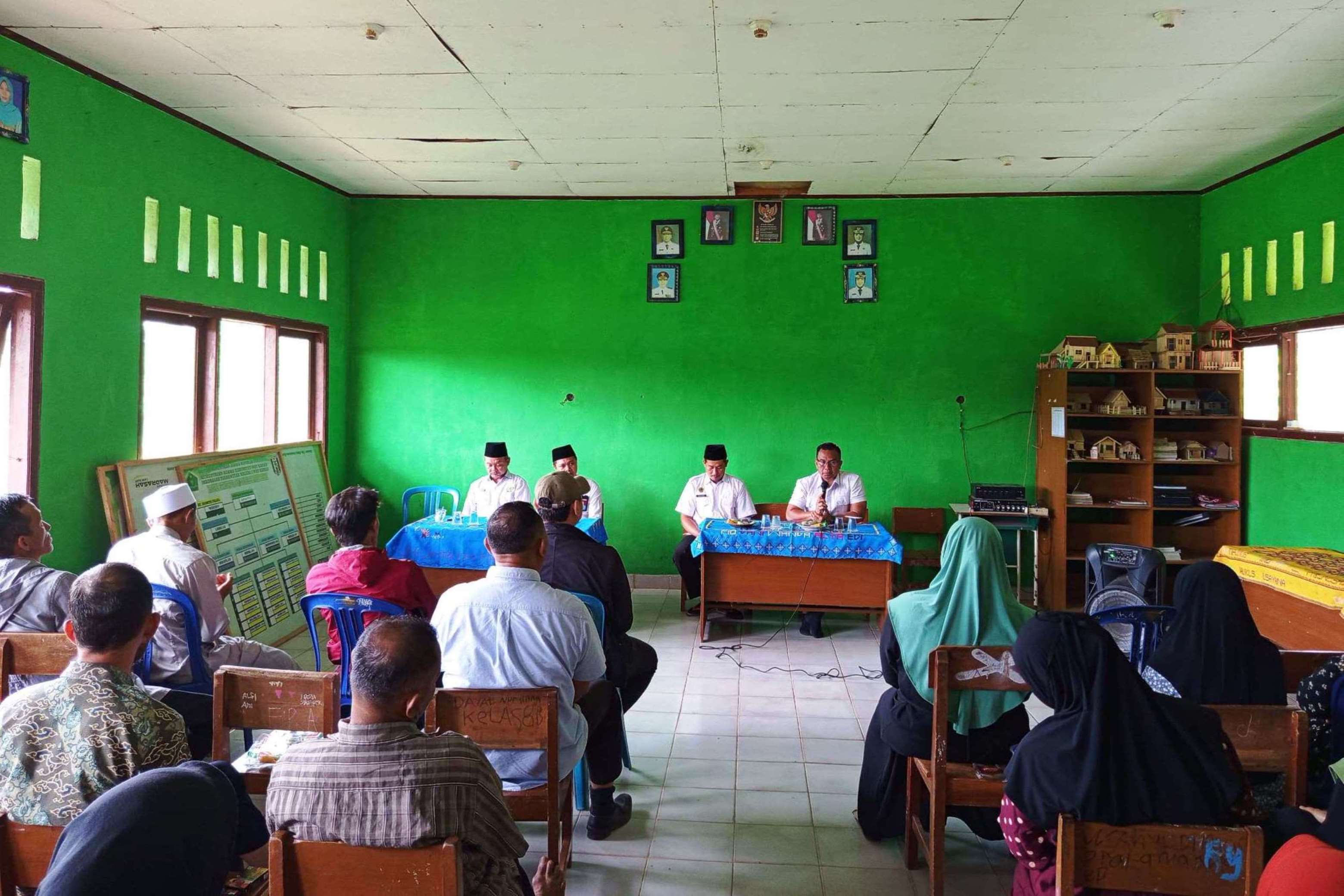 Rapat Persiapan Ujian Akhir dan Haflah Akhirussanah Kelas 9 MTs Negeri 2 Way Kanan Kampus 2