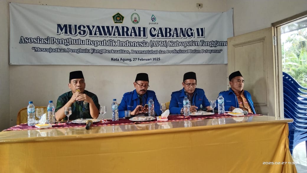 Semangat Baru untuk Penyuluh Agama di Tanggamus: Muscab APRI Hadirkan Ketua Baru