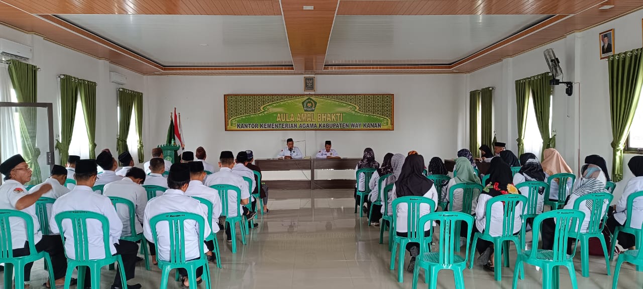 Kemenag Way Kanan Gelar Kajian Rutin untuk Tingkatkan Iman di Bulan Ramadan