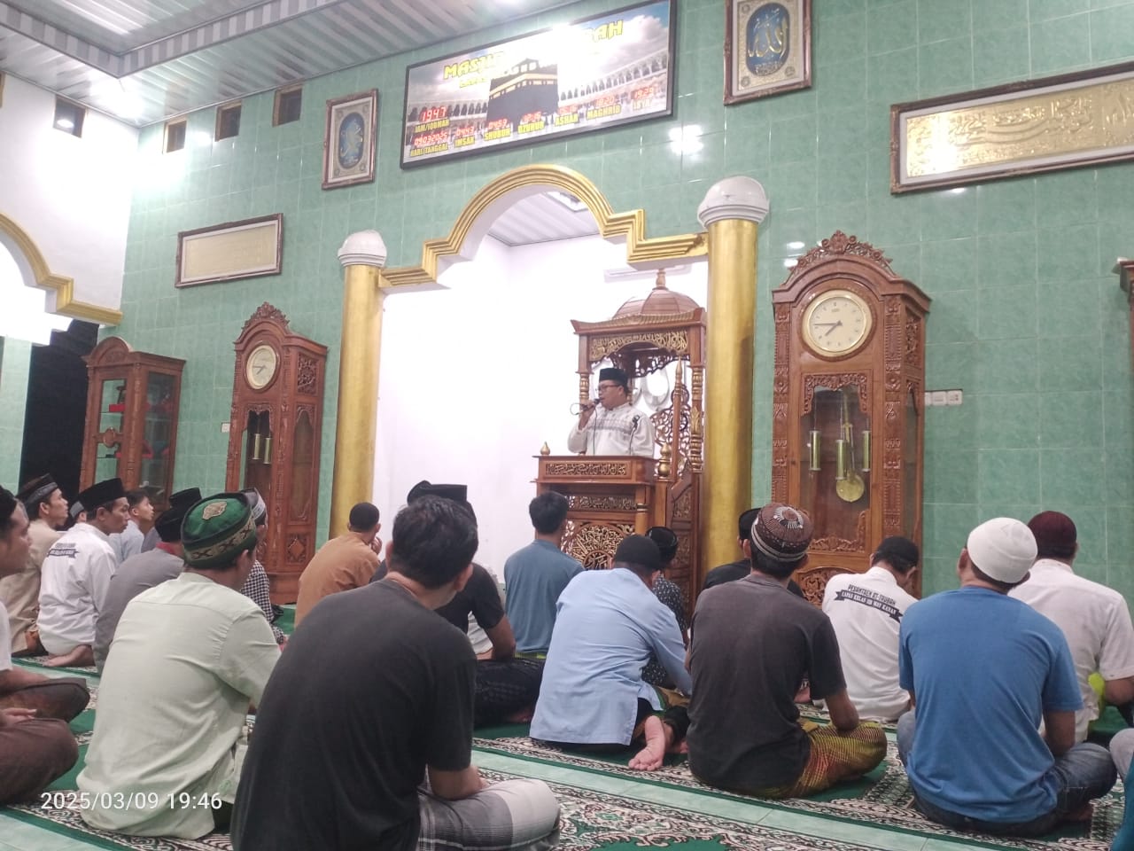 Bimbingan Rohani : Tiga Penyuluh Agama Islam Kemenag Way Kanan Gelar Pembinaan di LP Kelas II B Way Kanan