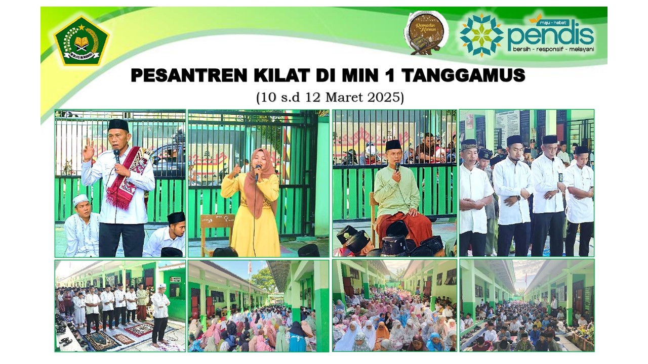 MIN 1 Tanggamus Gelar Pesantren Kilat, Tingkatkan Pemahaman Keislaman Siswa