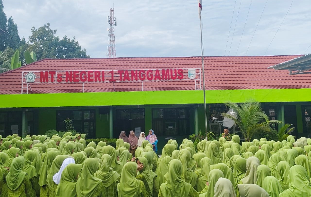MTsN 1 Tanggamus Gelar Ujian Semester Genap, Upaya Optimalisasi Evaluasi Akademik