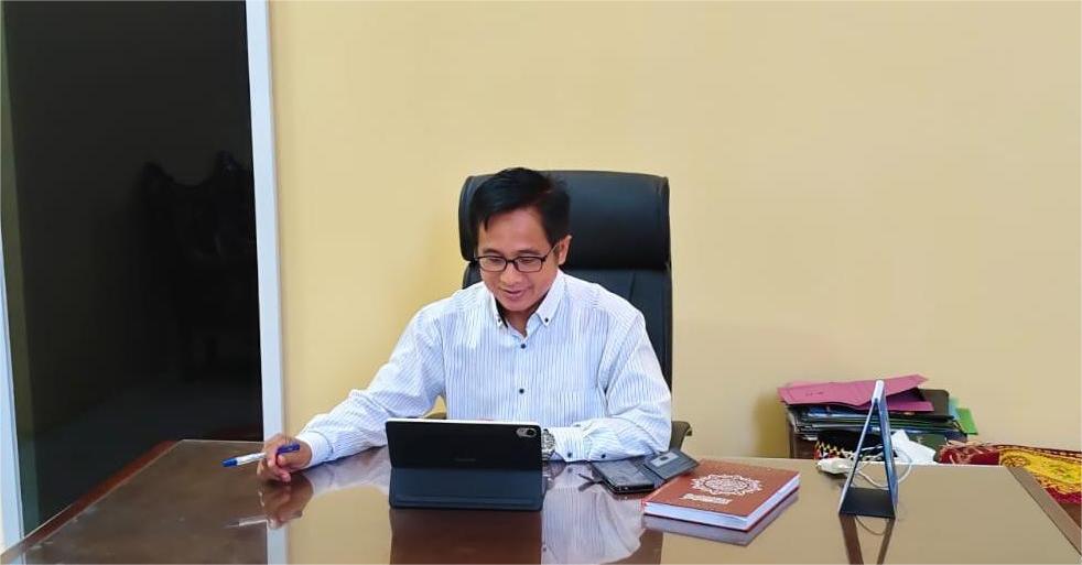 Kasubbag Tata Usaha Kasimun, Ikuti Rapat Evaluasi Indeks Harmoni Indonesia  2025
