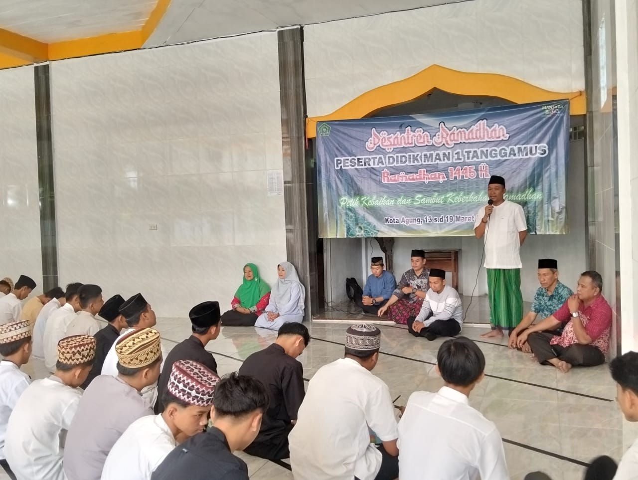 MAN 1 Tanggamus Gelar Pesantren Ramadhan, Kepala Madrasah Beri Pembukaan Inspiratif