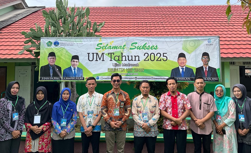 Pelaksanaan Ujian Madrasah Hari ke-3 di MAN 1 Way Kanan Berjalan Lancar dan Terorganisir dengan Baik