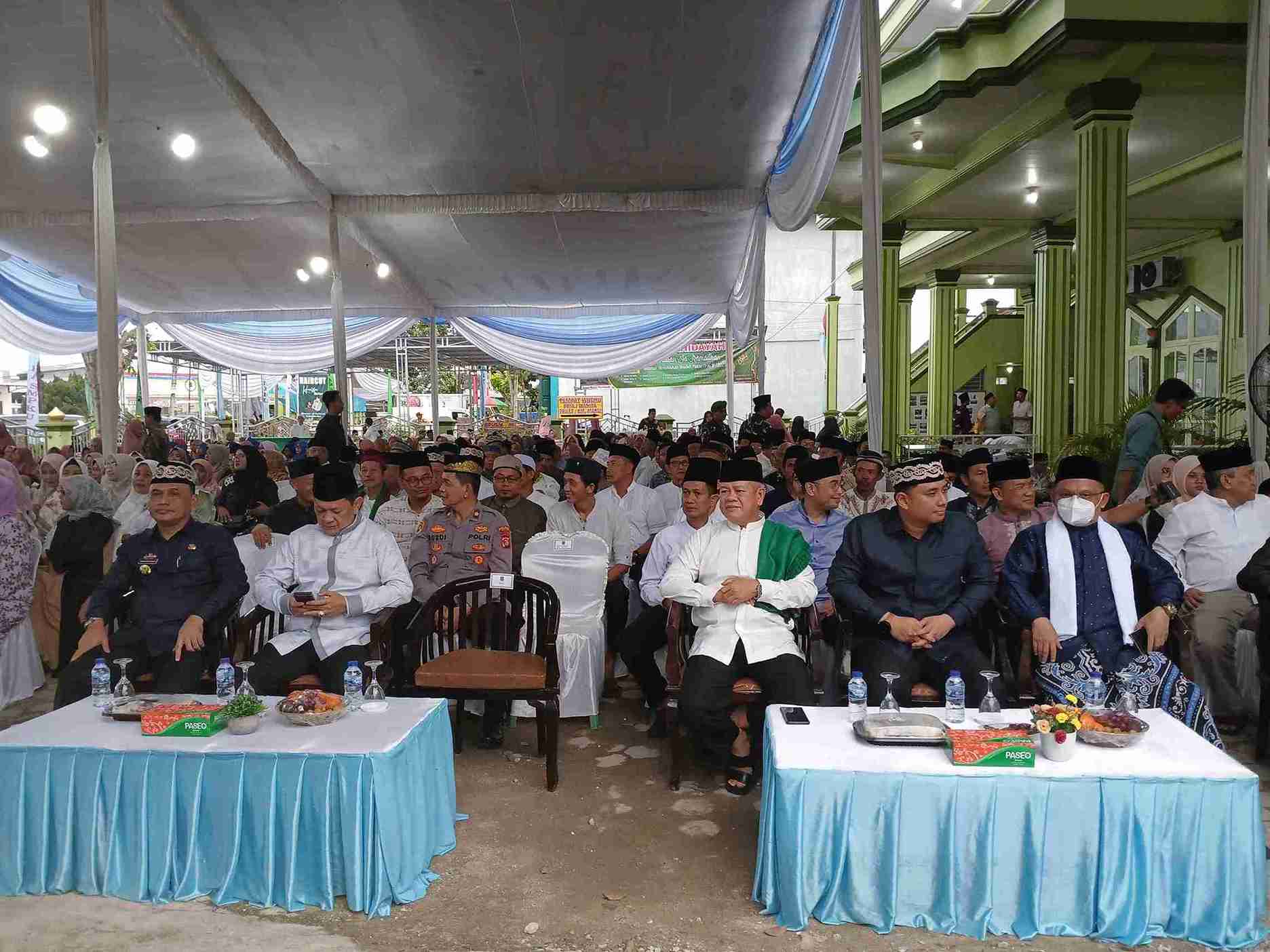 Kakankemenag Kota Metro dan Plt.Kakanwil Kemenag Provinsi Lampung Hadiri Safari Gubernur Lampung