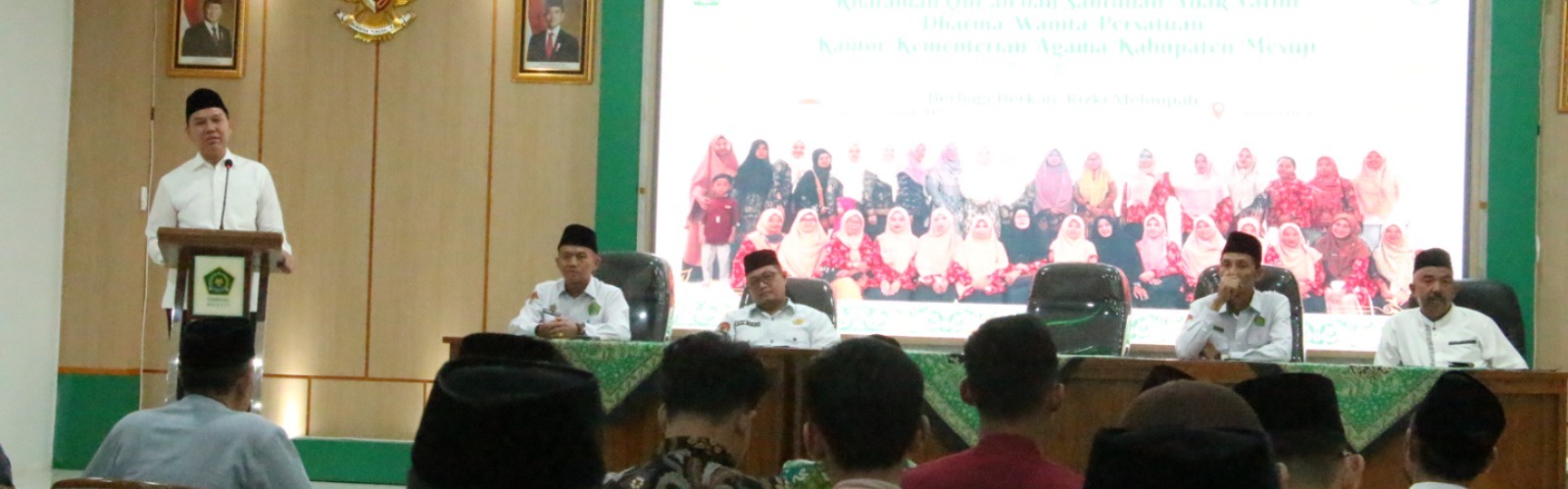 Khataman Al-Qur'an dan Santunan Anak Yatim: Dharma Wanita Kemenag Mesuji Tebarkan Keberkahan di Bulan Ramadhan