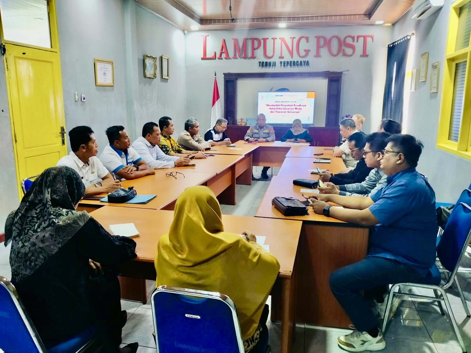Menyelamatkan Adab Remaja: Kepala MTsN 2 Way Kanan dan IGI Lampung Bahas Solusi di FGD